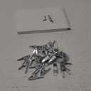 LemonRoad 24 Pack Balloon Arch Clips 1.97 Inch Metal Spring Clamps Strong Clips for Securing Balloons to Arch Frames Backdrop Stands Party Decoration Crafts Woodworking Photography Studios Supplies