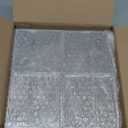 Kingrol Set of 4 Clear Acrylic Cube Vases, 4x4x4 Inch Square Flower Vase, Shatterproof Crystal Plastic Floral Containers for Wedding Centerpieces, Home & Office Decor