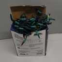 Joiedomi Multicolor Christmas String Lights,100 Count 21.4FT Christmas Fairy Tree Lights Plug in for Indoor Outdoor Xmas Decorations Patio Holiday Theme Party Yard House,Green Wire