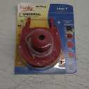Korky 3060BP Universal Toilet Flapper Replaces Most Large 3-Inch Flappers - Long Lasting Rubber - Easy to Install - Made in USA, Red