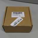 Lepatape 10 Pack Marble & Black Cabinet Knobs, 2 Inch Square Drawer Knobs for Kitchen & Dresser (Single Hole Knob)