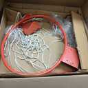 Silverback Deluxe Breakaway Rim with Nylon Net Compatible NXT and Goaliath GoTek In-Ground and Wall-Mounted Basketball Hoops