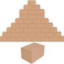EdenseeLake 40 Pack 7x5x4 inches Shipping Boxes Small Cardboard Boxes for Packing, Moving, Mailing, Brown