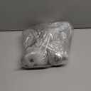 Juinte 8 Pcs 6 Inch Large Fur Pom Pom Balls for Hats Fluffy Faux Fur Pompom Balls with Snap Button for Hat Shoes Scarves Bag Charms DIY Crafts (Gray)