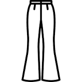 Yellow Flare Pants, S