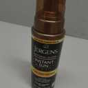 Jergens Natural Glow Instant Sun Body Mousse, Self Tanner for Ultra Deep Bronze Tan, Sunless Tanning Body Bronzer, Natural Looking Fake Tan, 6 Oz