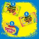 SOUR PATCH KIDS and SWEDISH FISH Soft & Chewy Candy Variety Pack, Bulk Candy, Mother's Day, 15 Boxes (15 Count (4.2 oz each))