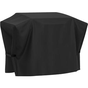 Griddle Cover for Blackstone 36 Inch Griddle with Hood, 5482 Waterproof BBQ Cover with Double Straps, Lightweight & Fade Resistant, Black