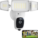 Olafus 2K QHD Security Floodlight Cam