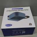 NAMSAN Automatic Water Dispenser for Dogs with Heater, Outdoor and Indoor, 2L Heated Water Bowl, Heated Watering Trough for Cats Chickens Rabbits Birds Bath Auto-Fill