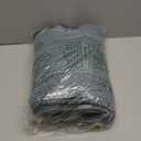 H.VERSAILTEX 2 Piece Bathroom Set - Absorbent Chenille Bath Mats & Non-Skid Machine Washable Rugs (Stone Blue, 47 x 17 Plus 17 x 24 - Inches)