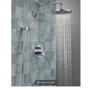 Raincan Shower Rough & Trim W/ HS 1L 14S (Recertified) In Chrome 