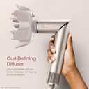 Shark FlexStyle Curl-Defining Diffuser, Attachment for Shark FlexStyle Blow Dryers, Compatible with HD400's Series, Styling Tool for Wavy, Curly, and Coily Hair, Enhance Natural Curls, Stone, XSKHD4DA