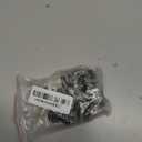 uxcell 20Pcs Compression Spring, 20mm OD, 1.2mm Wire Size, 25mm Free Length, Spring Steel Construction Extended Mechanical Compression Springs for Shop and Home Repairs, Silver Tone