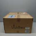 Wellmet Pool Table Lights for 8'/9' Table with 3 Burgundy Metal Shades, 59 Inch Billiard Lamp for Man Cave, Game Room, Kitchen Island Light for Restaurant Or Dining Room