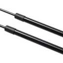TSUBASA Lift Supports for Toyota Corolla E120 E130 2002-2007 Front Hood Bonnet Modify Gas Struts Cylinders Shock Dampers Spring Prop Rod Bar 2PCS (Normal Black)