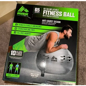 65cm Inflatable RBX Fitness Ball
