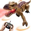 Remote Control Dinosaur Toys for Kids 3-5, 5-7, 8-12, 10-12, Electronic RC T Rex Dino Robot Toy for Boys, Top Christmas & Birthday Gifts for 6 7 8 9 10 11 & 12 Year Old Boys (Mocha Flex Rex)
