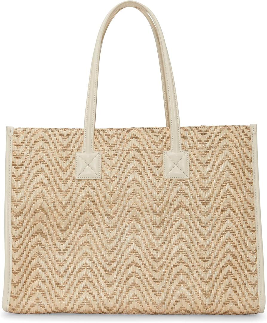 Vince Camuto Womens Saly Tote, Warm Vanilla