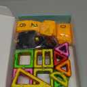 Assark Magnetic Tiles 98pcs, Magnet Blocks Kids Toys, Building Blocks Set Construction 3D Castle for 3, 4, 5, 6, 7, 8 Years Old Girls Boys, STEM Preschool Toys for Gift