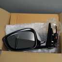 for Honda Accord 2018 2019 2020 2021 2022 Side Vier Mirror Assembly Passenger Side for HONDA ACCORD EX, Hybrid EX, Sport Accessories |POWER+LAMP+HEAT+BSM Replaces HO1321330(RH)