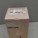 Cordless Touch Table Lamp, 4000mAh Rechargeable Small Desk Lamp with 3 Color Temperatures & Stepless Dimming, Portable LED Bedside Lamp for Bedroom, Living Room, Patio & Camping, Wood Grain