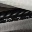 DEEPDREAM Garage Door Torsion Springs 2 Inch Diameter Spring Set with Non-Slip Winding Bar & Gloves, Black Heavy Duty Coated Spring with a Minimum of 18,000 Cycles (0.218X2''X32'')