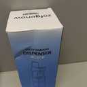 Automatic Mouthwash Dispenser for Bathroom,Bathroom Accessories 19.4 Fl Oz Dispensers with Magnetic Cups,Wall Mounted Dispenser,Suitable for All Age Groups,White