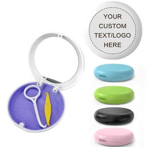 Aligner and Retainer Case, 50PCS Custom Personalized Logo Orthodontic Aligner Retainer Case Customized Mouthguard Protective Box with Any Image Logos and Text for Gift Business Logo