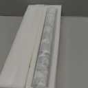 Marble Rolling Pin with Stand, 15.7" White Stone French Heavy Polished Non Stick Cookie Pizza Pastry Dough Baker Roller for Kitchen Baking