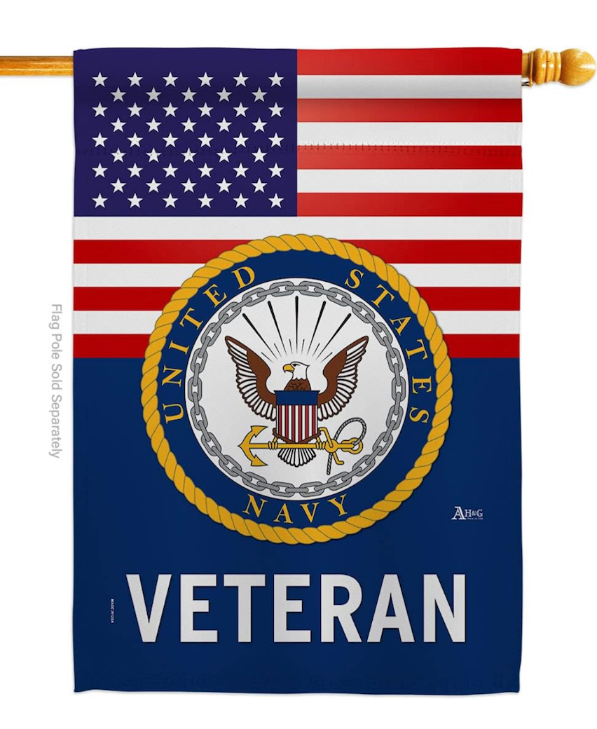 US Navy Veteran 13"x 18.5"