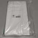 Pureegg Plastic Table Cloth Disposable 6 Pack, 84'' Round Table Cloths, Party, Picnic, Wedding, Decorative Tablecloths, Round, White Plastic Cover, Waterproof, White