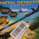 National Geographic Starter Metal Detector Kit for Kids - Kids Metal Detector with 7.4" Waterproof Coil & Trowel, Lightweight Gold Detector, Beach Detecting, Gift for Boys & Girls