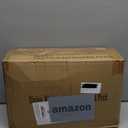 downluxe Indoor Chair Cushions for Dining Chairs, Tufted Overstuffed Textured Foam Kitchen Chair Pads with Ties and Non-Slip Backing, 15.5" x 15.5" x 4", Brown, 4 Pack