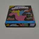 Crayola Super Stencils Magical Creatures Set (3ct), Large Sidewalk Chalk for Kids, Washable Sidewalk Chalk, Outdoor Toys, Ages 4+