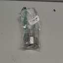 CIRCLE JOY Electric Pepper Grinder Stainless Steel Rechargeable Pepper Mill with Variable Grinding Speed, External Adjustable Coarseness, 95ml Container and White LED Light, Silver