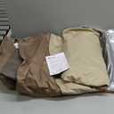 Classic Accessories Veranda Water-Resistant 60 Inch Patio Cushion and Cover Storage Bag, Patio Furniture Covers (Pebble/Bark/Earth)