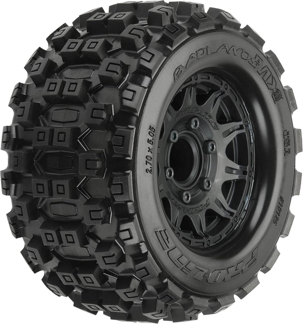 Pro-Line Racing Badlands MX28 2.8 MTD Raid Black 6x30 F/R PRO1012510 RC Tire