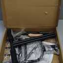 Lawn Aerator Coring Tool, Manual Plug Core Aerators with Cleaning Stick, 2 Half-Open Hollow Slot Tines and 2 Spike Heavy Duty Grass Aeration Tool for Soils Yard Garden