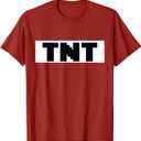 TNT Costume DIY Easy Family Costumes TNT Halloween Costume T-Shirt (Small, Cranberry Red)