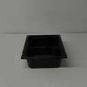 Carlisle FoodService Products 10221B03 StorPlus Half Size Food Pan, Polycarbonate, 4" Deep, Black