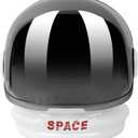 ReliBeauty Astronaut Costume Helmet for Kids with Flip-Up Movable Visor