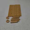 Aimto Donut Wall Stand Wooden Doughnut Display Stand Dessert Table Decoration for Party, Dessert Table,Birthday, Wedding, Baby Shower, Bridal Showers, Pack of 2Bamboo