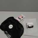 Short Black Synthetic Hair Wig with Flat Bangs, Natural Straight Bob Style for Women Cosplay Party and Daily Wear