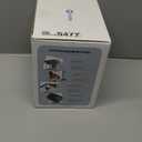 Titto Smart Bird Feeder with Camera, Outdoor Metal Bird Feeders with AI Identify Birds Species, 2K Live Stream & 5MP Photos, Removable Squirrel Proof Cage, Ideal Gift for Christmas, Red