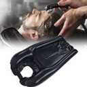 Pyhodi Inflatable Shampoo Basin, Portable Shampoo Bowl Hair Washing Basin for Bedridden Disabled Injured, Hair Wash Tub Tray with Inflator Pump for Dreadlocks and at Home Sink Washing