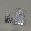 75 PCS Standard Aluminum Bolt Cover Kit, Screw Caps Cover Engine/Transmission/Primary Bolt Heads for Harley All FL Models 2007-UP,for Street Glide/Road King/Road Glide/Electra Glide,Chrome