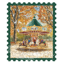 Rowood Golden Autumn Carousel Jigsaw Puzzles for Adults,DIY Craft Kits Building Set,Birthday for Mom/Women