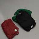 wegreeco Washable Female Dog Diapers (Pack of 3) (Medium (12"-15" Waist), Burgundy, Black, Jade)