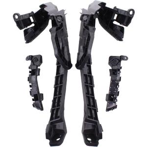 ApplianPar Front Left and Right Bumper Headlight Bracket Mount Support Retainer Kit for Honda CR-V 2012-2014 Pack of 4